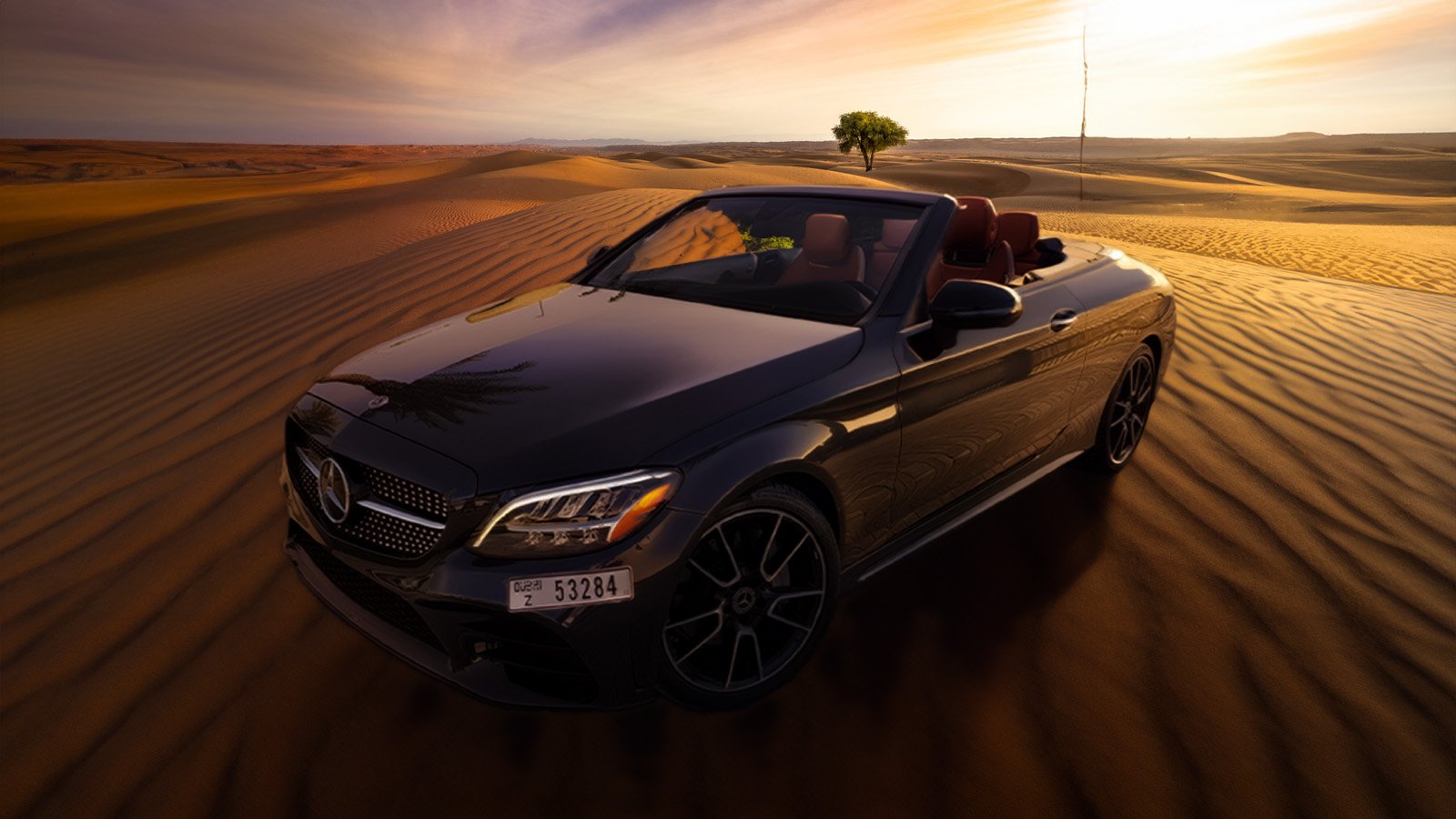 Mercedes C300 – Blue